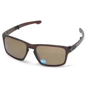 OAKLEY（オークリー） サングラス OO9246-05 SLIVER F マットダークアンバー Tungsten Iridium Polarized （偏光レンズ）