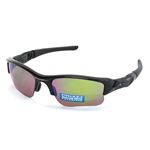 OAKLEY（オークリー） サングラス OO9009-09／FLAK JACKET XLJ ポリッシュドブラック Prizm Shallow Water Polarized（偏光レンズ）