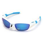 OAKLEY（オークリー） サングラス OO9153-23／HALF JACKET 2 ポリッシュドホワイト Sapphire Iridium Polarized（偏光レンズ） アジアンフィット