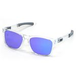 OAKLEY（オークリー） サングラス OO9272-05／CATALYST ポリッシュドクリア Violet Iridium アジアンフィット