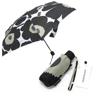 marimekko（マリメッコ） PIENI UNIKKO MINI MANUAL UMBRELLA ウニッコ柄 ミニマニュアル コンパクト 折りたたみ傘 アンブレラ 38654 30 white／black／olive