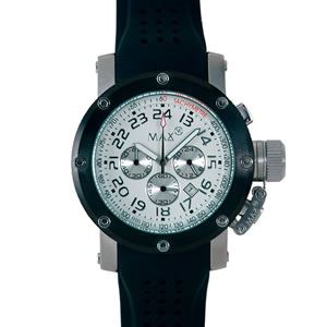 MAX XL WATCHES（マックス） 腕時計 MAX426 47mm Face ブラック、シルバー ブラック クロノグラフ ウォッチ 国内正規商品