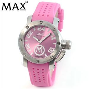 MAX XL WATCHES（マックス） ガーリーなPOPカラーのラバーストラップウオッチ 5-MAX552