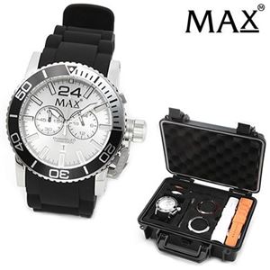 MAX XL WATCHES（マックス） チェンジ・ベルト、ベゼルがセットになったスペシャルエディション☆カメレオン・クロノグラフウオッチ 5-MAX565