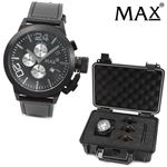 MAX XL WATCHES（マックス） チェンジ・クリスタルがセットになったスペシャルエディション☆クロノグラフウオッチ 5-MAX524