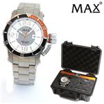 MAX XL WATCHES（マックス） チェンジ・ストラップがセットになったスペシャルエディション☆ダイバーズ・ウオッチ 5-MAX546