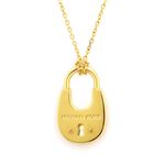 Michael Kors（マイケルコース） MKJ4633710 Gold-Tone PadLock Pendant Necklace パドロック ペンダント ネックレス