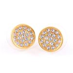 KATE SPADE（ケイトスペード） WBRUA121-922 Dainty Sparklers Pave Disc Studs パヴェ ラウンド スタッド ピアス