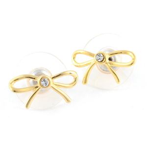 KATE SPADE（ケイトスペード） WBRUA607-922 Dainty Sparklers Bow Studs リボンモチーフ スタッド ピアス