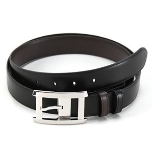 Cartier（カルティエ） L5000335 ロゴ刻印入り リバーシブル メンズ レザー ベルト サイズ調整カット可能