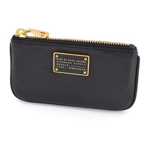 MARC BY MARC JACOBS（マークバイマークジェイコブス） M0007207 1 Black New Too Hot To Handle Key Pouch キーリング付 コインケース マルチポーチ ≪2016SS≫