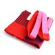 marimekko（マリメッコ） 67302 330 red／pink RUUTU-UNIKKO BAG 44X43cm ファブリック トートバッグ エコバッグ - 縮小画像3