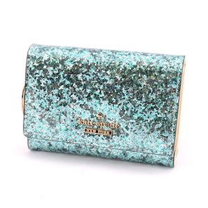 KATE SPADE（ケイトスペード） PWRU4534 402 Glitter Bug Darla キーリング付 マルチケース 小銭・定期・カード入れ付