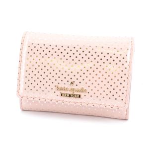KATE SPADE（ケイトスペード） PWRU4555 669 Lilac Street Dot Darla キーリング付 マルチケース 小銭・定期・カード入れ付