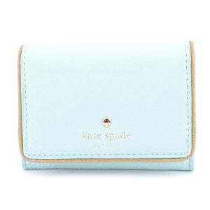 KATE SPADE（ケイトスペード） PWRU4665 407 Cy Blue／Gold Carlton Street Darla キーリング付 マルチケース 小銭・定期・カード入れ付