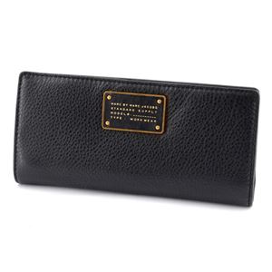 MARC BY MARC JACOBS（マークバイマークジェイコブス） M0007204-001 Black New Too Hot To Handle Tomoko Wallet パスケース付 二つ折り長財布 ≪2015AW≫