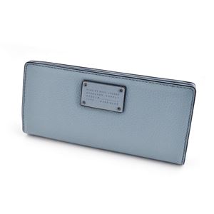 MARC BY MARC JACOBS（マークバイマークジェイコブス） M0007204 453 Ice Blue New Too Hot To Handle Tomoko Wallet パスケース付 二つ折り長財布 ≪2016SS≫