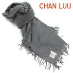 CHAN LUU（チャンルー） Cashmere and Silk Scarf カシミア＆シルクスカーフ 大判ストール マフラー グリフィン ライトグレー系 BRH-SC-140／Griffin