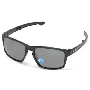 OAKLEY（オークリー） サングラス OO9246-04 SLIVER F マットブラック Black Iridium Polarized（偏光レンズ）