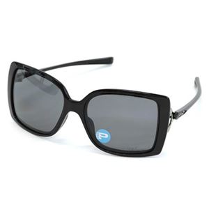 OAKLEY（オークリー） サングラス OO9258-02／SPLASH ポリッシュドブラック Grey Polarized（偏光レンズ）