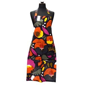 marimekko（マリメッコ） 67409 430 blum／red／yellow HATTARAKUKKA APRON エプロン