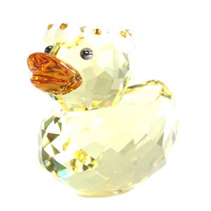 Swarovski（スワロフスキー） 5136373 Happy Duck - Charming Daisy ハッピーダック チャーミング デイジー クリスタル フィギュア 置物