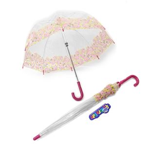 FULTON（フルトン） C605 28315 Funbrella-4 Pretty Petals 子供用 キッズ用 ビニール傘 長傘 バードケージ ミニ アンブレラ 英国王室御用達ブランド