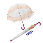 FULTON（フルトン） C605 28315 Funbrella-4 Pretty Petals 子供用 キッズ用 ビニール傘 長傘 バードケージ ミニ アンブレラ 英国王室御用達ブランド