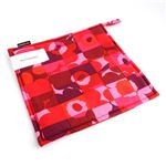 marimekko（マリメッコ） 67386 330 red／pink MINI RUUTU-UNIKKO POT HOLDER 鍋敷 ポットホルダー