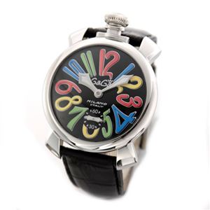 GaGa Milano（ガガミラノ） MANUALE 48MM ステンレス（マヌアーレ） 独特の洗練されたデザインが魅力 注目人気ウオッチ 5010.02S 5010.2S