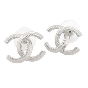 CHANEL（シャネル）A85859 ARGENT COCO ココマーク CCロゴ スタッド ピアス