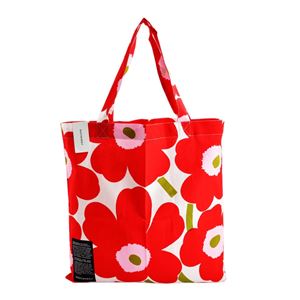 marimekko（マリメッコ）62420 100 M SILVER MEDAL BAG ファブリック トートバッグ エコバッグ