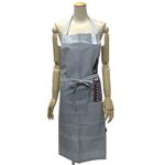 marimekko（マリメッコ）HAUKI APRON ハウキ キタカワマス 魚モチーフ エプロン 65549 940 grey/plum/red