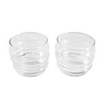 marimekko（マリメッコ）63942 100 SUKAT MAKKARALLA TUMBLER 2pcs ペアタンブラー クリアグラス 2個セット