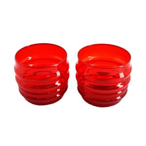 marimekko（マリメッコ）63942 300 SUKAT MAKKARALLA TUMBLER 2pcs ペアタンブラー カラーグラス 2個セット