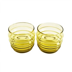 marimekko（マリメッコ）63942 601 SUKAT MAKKARALLA TUMBLER 2pcs ペアタンブラー カラーグラス 2個セット