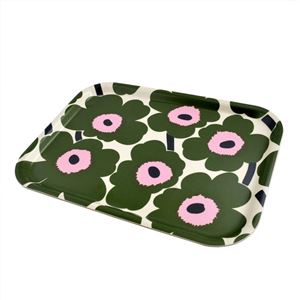 marimekko（マリメッコ）67766 167 MINI-UNIKKO PLYWOOD TRAY 27X20cm トレイ キッチントレー