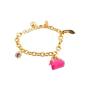 KATE SPADE（ケイトスペード） WBRUB303-974 Multi チャーム付 ブレスレット How Charming Classic Kate Charm Bracelet