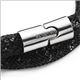 Swarovski（スワロフスキー） Stardust Black Double スターダスト ダブルラップ 2重巻タイプ ジェットヘマタイト・クリスタル ブレスレット Mサイズ 5089844 - 縮小画像3