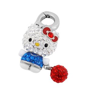 Swarovski（スワロフスキー） 5070441 Anniversary Hello Kitty Charm ハローキティ 「誕生40周年記念」 アニバーサリー ポインティアージュ チャーム