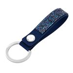 Swarovski（スワロフスキー） 5174942 Glam Rock Blue Key Ring クリスタルロック キーリング キーホルダー