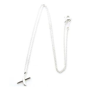 Tiffany（ティファニー） 26836093 パロマ・ピカソ X ペンダント ネックレス スモール 16in スターリングシルバー