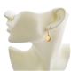 MARC JACOBS（マークジェイコブス） M0008541-106 Cream Enamel Logo Disc Earrings ロゴ ディスク エナメル ピアス - 縮小画像3