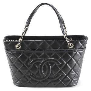 CHANEL（シャネル） 67291 Y07738 94305 CAVIAR BLACK／GP キルティング キャビアスキン 型押しカーフスキン チェーン ショルダーバッグ
