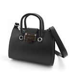 Jimmy Choo（ジミーチュウ） RILEY/S/SOU 143 BLACK 2WAY ハンドバッグ ショルダーバッグ クロスボディ
