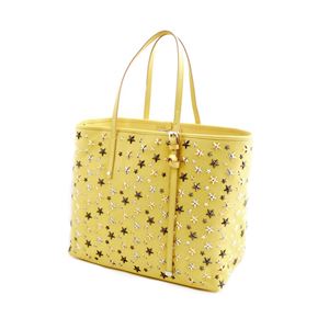 Jimmy Choo（ジミーチュウ） SASHA/S/LTR 161 BUTTERCUP/METALLIC スタースタッズ トートバッグ