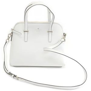 KATE SPADE（ケイトスペード） 2WAY ショルダー・ハンドバッグ サフィアーノレザー ≪2015SS≫ PXRU4471 125 Bright White