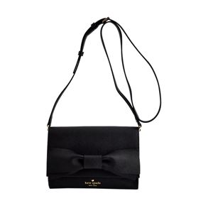 KATE SPADE（ケイトスペード） PXRU6460 1 Black リボンモチーフ ショルダーバッグ Clement Street Francie