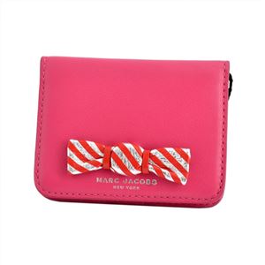 MARC JACOBS（マークジェイコブス） M0008124 658 Begonia キャンディリボン パスケース カード・定期入れ Bow Train Pass Case