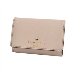 KATE SPADE（ケイトスペード） PWRU3897 296 Crisp Linen キーリング付 マルチケース 小銭・定期・カード入れ付 Cedar Street Darla